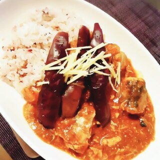 簡単♪本格派♡レトルトで鯖カレー♡